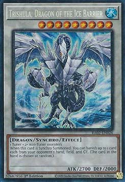 Trishula, Drache der Eisbarriere (V.6) RA02-026 Collectors Rare Near Mint Deutsch 1. Auflage