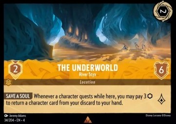 The Underworld - River Styx 4URS-34 Rare Near Mint Deutsch