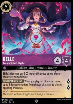 Belle - Accomplished Mystic 4URS-36 Super Rare Near Mint Englisch
