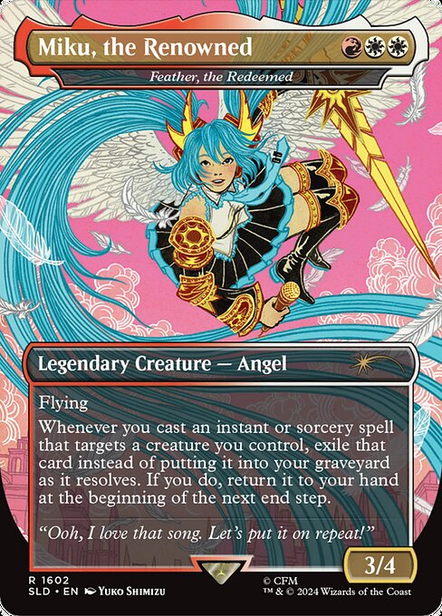 Feather, the Redeemed SLDSP4-1602 Rare Near Mint Englisch Foil