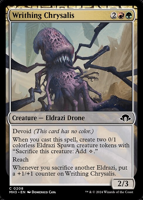 Writhing Chrysalis MH3-208 Common Excellent Englisch