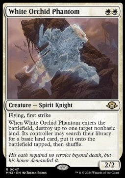 White Orchid Phantom MH3-47 Rare Boosterfrisch Englisch Foil