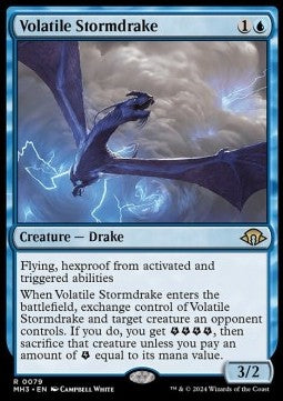 Volatile Stormdrake MH3-79 Rare Good Englisch