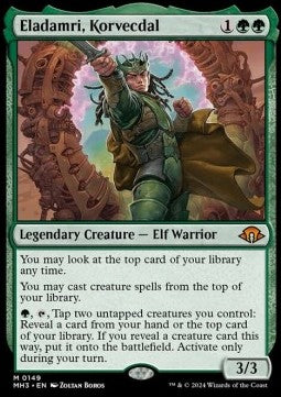 Eladamri, der Korvecdal MH3-149 Mythic Near Mint Englisch Foil