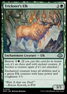 Trickster's Elk MH3-175 Uncommon Boosterfrisch Englisch Foil