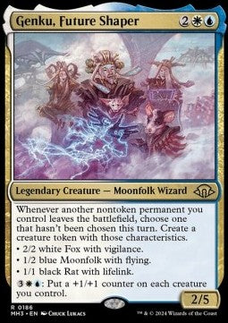 Genku, Gestalter der Zukunft MH3-186 Rare Excellent Deutsch Foil