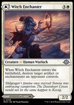 Bezaubernde Hexe // Hexengesegnete Weide MH3-239 Uncommon Near Mint Englisch Foil