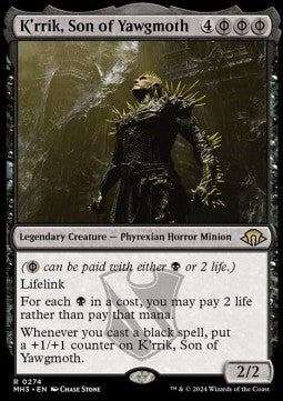 K'rrik, Son of Yawgmoth MH3-274 Rare Near Mint Englisch Foil