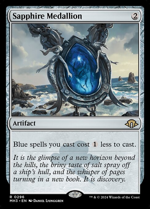 Sapphire Medallion MH3-296 Rare Excellent Englisch Foil