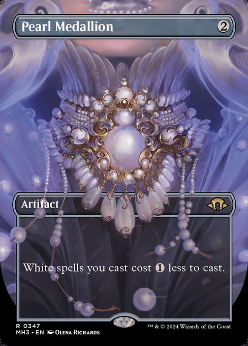 Pearl Medallion XMH3-347 Rare Near Mint Englisch Foil