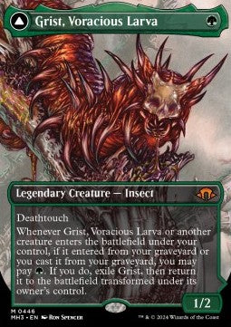 Grist, Voracious Larva // Grist, the Plague Swarm XMH3-446 Mythic Near Mint Englisch