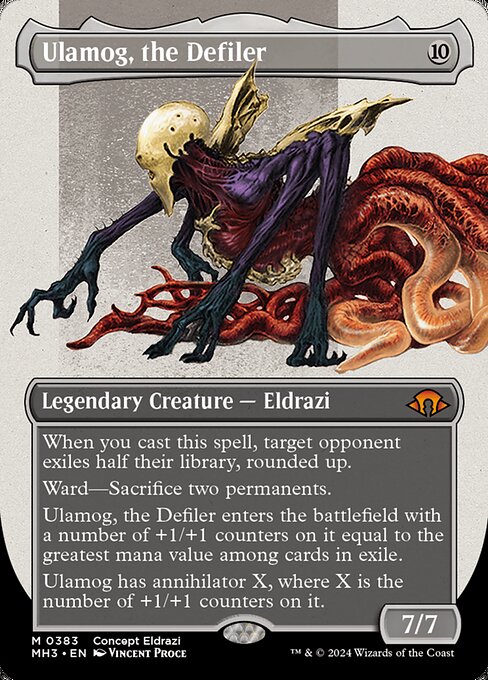 Ulamog, the Defiler XMH3-383 Mythic Near Mint Englisch Foil