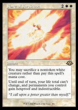 Flare of Fortitude XMH3-391 Rare Near Mint Englisch Foil