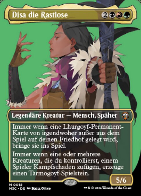 Disa die Rastlose (V.1) XM3C-12 Mythic Near Mint Deutsch