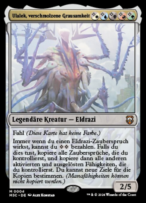 Ulalek, Fused Atrocity M3C-4 Mythic Near Mint Deutsch