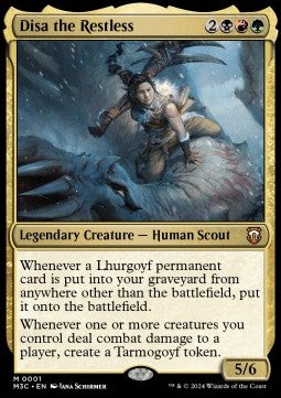 Disa the Restless M3C-1 Mythic Near Mint Englisch Foil