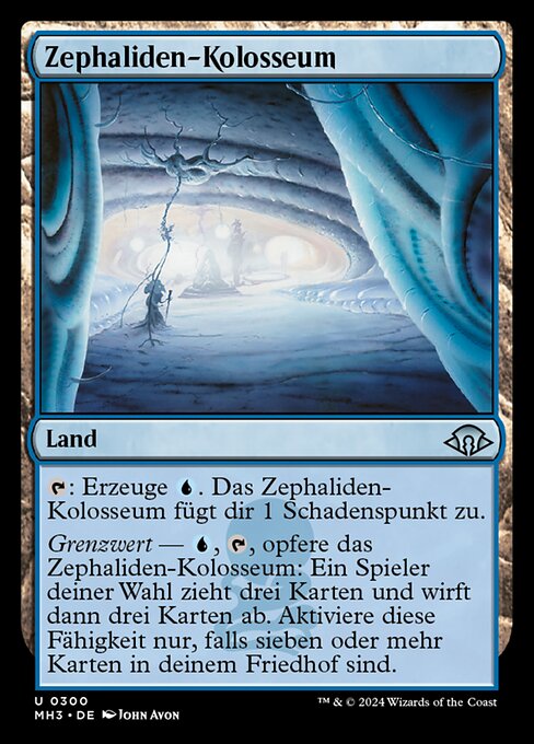 Zephaliden-Kolosseum MH3-300 Uncommon Excellent Deutsch Foil