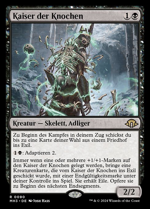 Kaiser der Knochen MH3-90 Rare Near Mint Deutsch