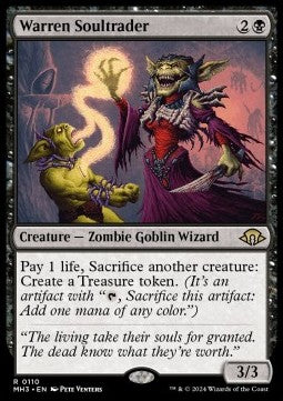 Warren Soultrader MH3-110 Rare Near Mint Englisch