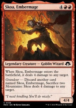 Skoa, Embermage MH3-138 Common Boosterfrisch Englisch Foil