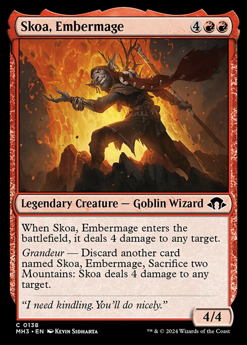 Skoa, Embermage MH3-138 Common Boosterfrisch Englisch