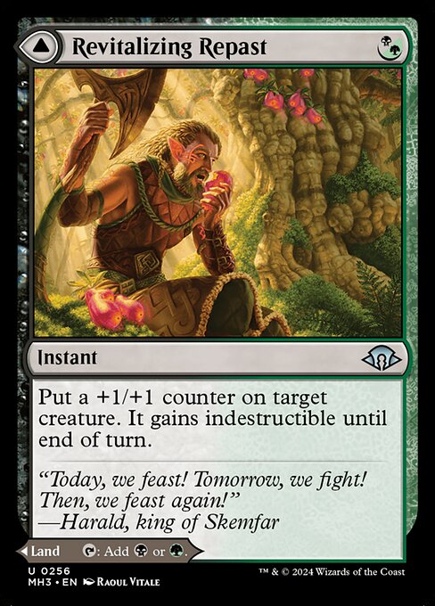Revitalizing Repast // Old-Growth Grove MH3-256 Uncommon Boosterfrisch Englisch
