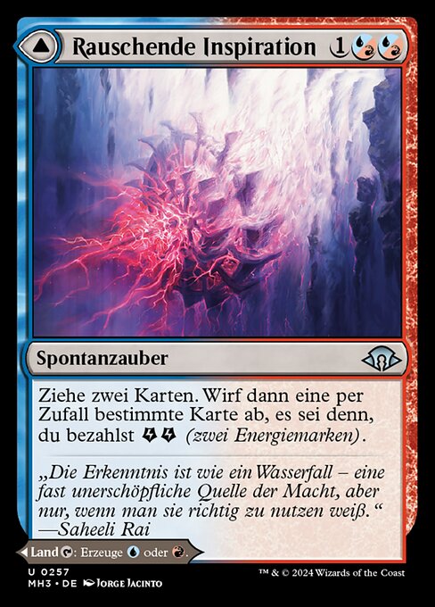 Rauschende Inspiration // Knisternder Wasserfall MH3-257 Uncommon Excellent Deutsch