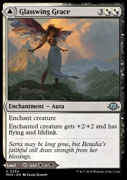 Glasswing Grace // Age-Graced Chapel MH3-254 Uncommon Boosterfrisch Englisch
