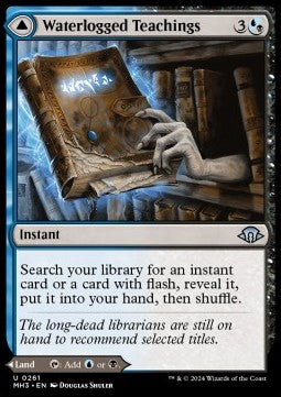 Waterlogged Teachings // Inundated Archive MH3-261 Uncommon Boosterfrisch Englisch Foil