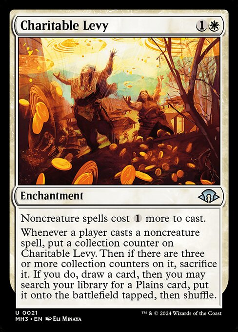 Charitable Levy MH3-21 Uncommon Near Mint Englisch