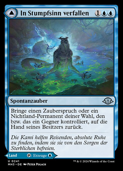 In Stumpfsinn verfallen // Betäubende Quellen MH3-241 Uncommon Near Mint Deutsch