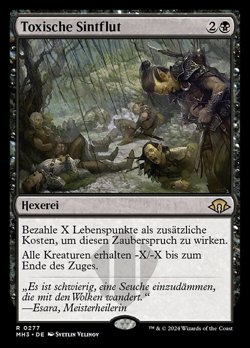 Toxische Sintflut MH3-227 Rare Near Mint Deutsch Foil
