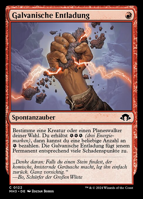 Galvanische Entladung MH3-122 Common Played Deutsch