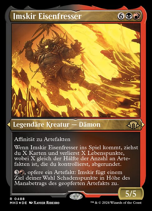 Imskir Eisenfresser (V.3) XMH3-488 Rare Near Mint Deutsch Foil