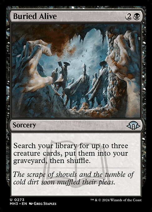 Lebendig begraben MH3-273 Uncommon Excellent Englisch Foil
