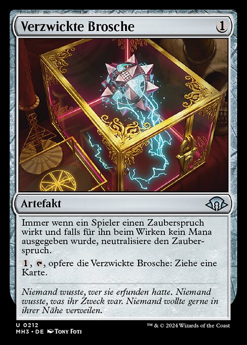 Verzwickte Brosche MH3-212 Uncommon Near Mint Deutsch