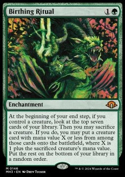 Gebärritual MH3-146 Mythic Near Mint Englisch Foil