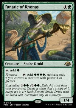Rhonas-Fanatiker MH3-152 Rare Excellent Englisch Foil