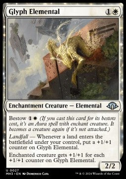 Glyph Elemental MH3-27 Uncommon Boosterfrisch Englisch Foil