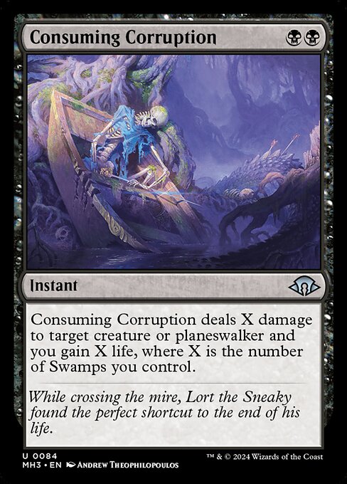 Consuming Corruption MH3-84 Uncommon Boosterfrisch Englisch Foil