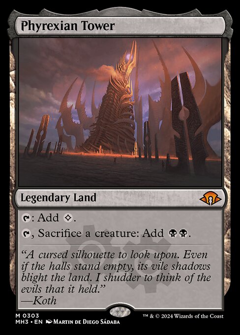 Phyrexian Tower MH3-303 Mythic Near Mint Englisch