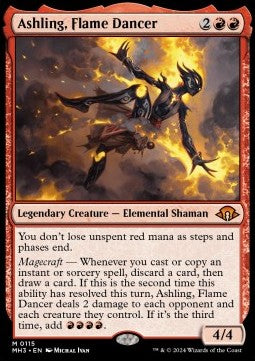 Ashling, Flame Dancer MH3-115 Mythic Boosterfrisch Englisch