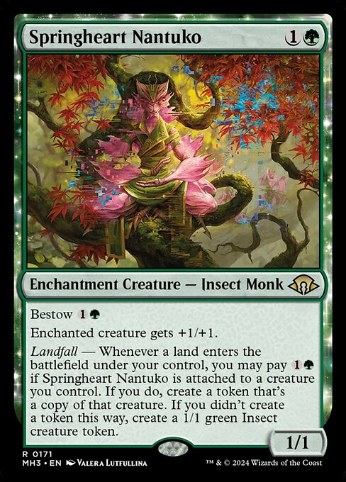 Springheart Nantuko MH3-171 Rare Boosterfrisch Englisch