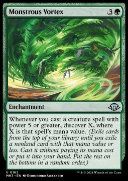 Monstrous Vortex MH3-162 Uncommon Boosterfrisch Englisch Foil
