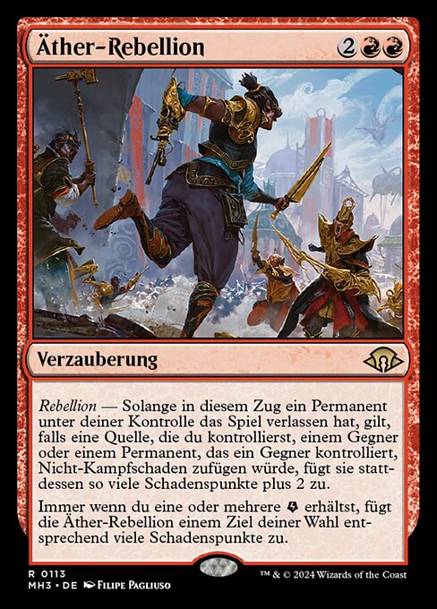 Äther-Rebellion MH3-113 Rare Near Mint Deutsch