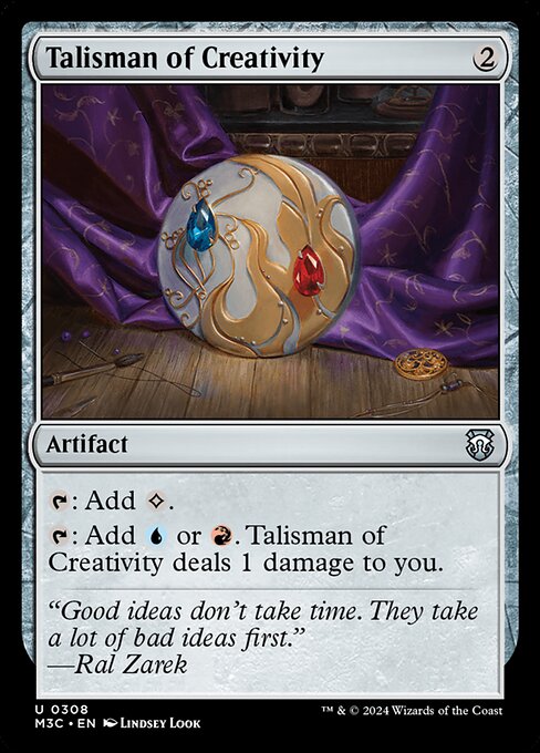 Talisman der Kreativität M3C-308 Uncommon Near Mint Englisch