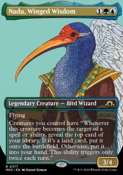 Nadu, Winged Wisdom XMH3-377 Rare Near Mint Englisch Foil