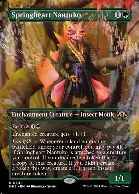 Springheart Nantuko XMH3-341 Rare Near Mint Englisch
