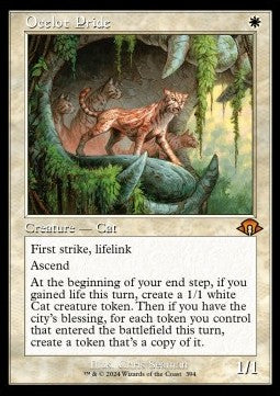 Ocelot Pride (V.2) XMH3-394 Mythic Boosterfrisch Englisch Foil