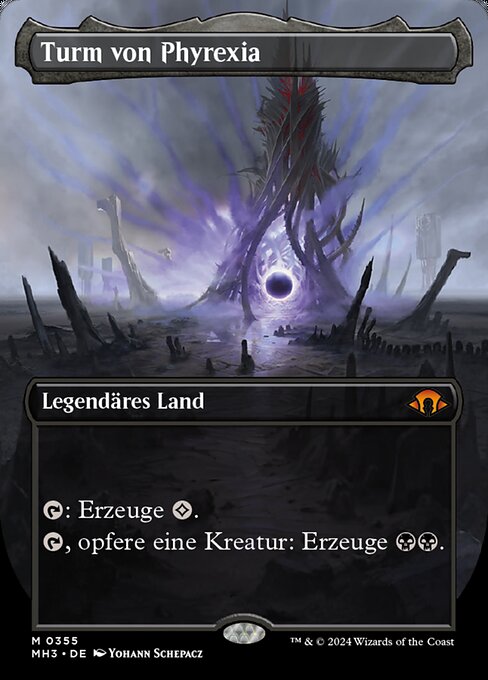Turm von Phyrexia XMH3-355 Mythic Near Mint Deutsch